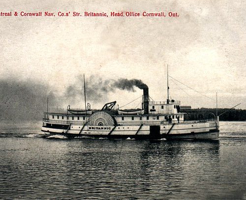 SS Britannic. Cornwall, Ontario