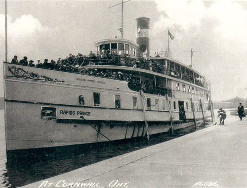 All Aboard! The Rapids Prince at Cornwall, Ontario