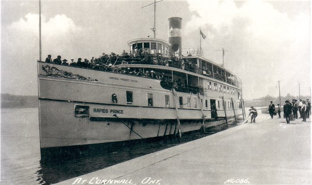 All Aboard! The Rapids Prince at Cornwall, Ontario