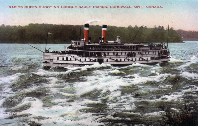 SS Rapids Queen. Cornwall, Ontario