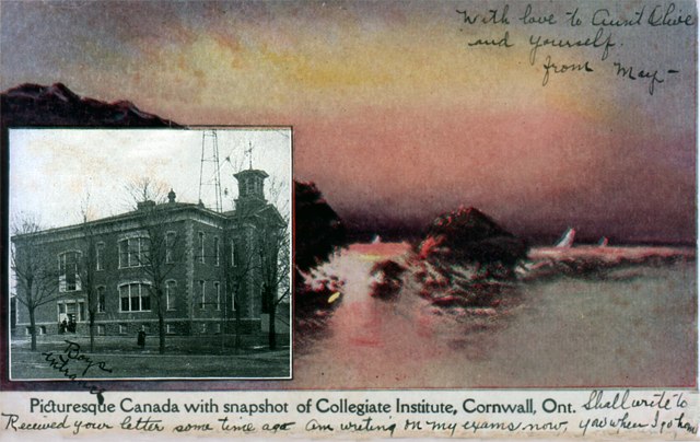 Cornwall Collegiate Institute. Cornwall, Ontario