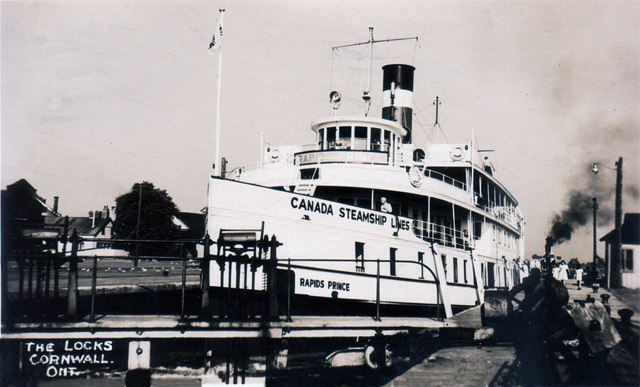 SS Rapids Prince. Cornwall, Ontario.