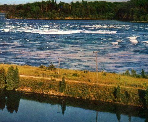 Long Sault Rapids. Cornwall, Ontario