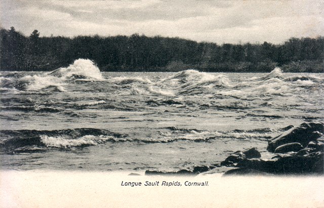 Long Sault Rapids. Cornwall, Ontario