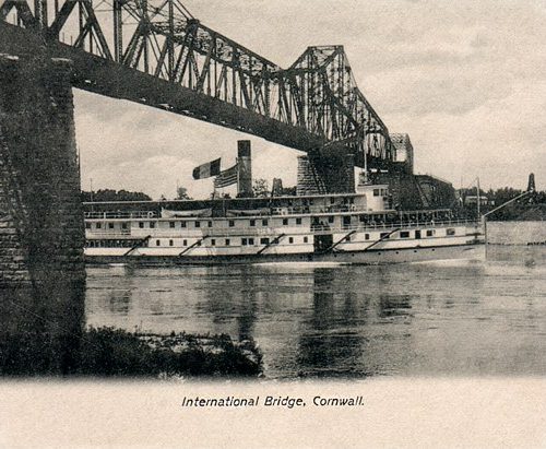 International Bridge at Cornwall. Ontario