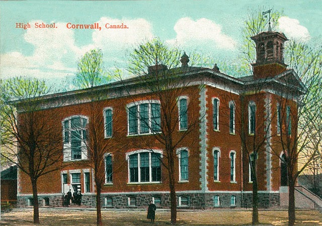 Cornwall High School. Cornwall, Ontario