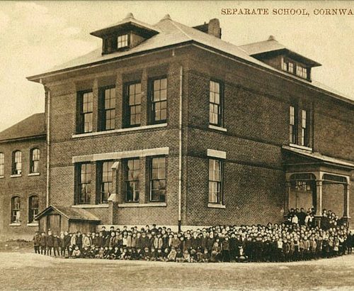 Centre Ward School. Cornwall, Ontario