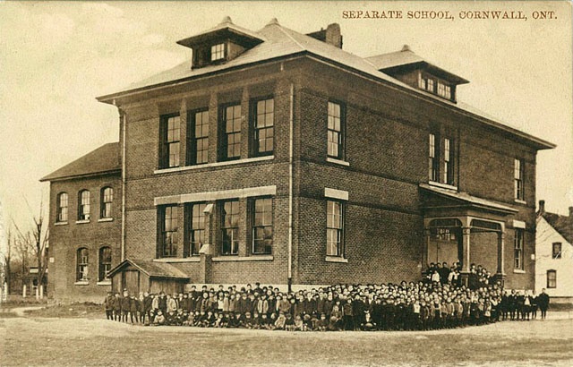 Centre Ward School. Cornwall, Ontario